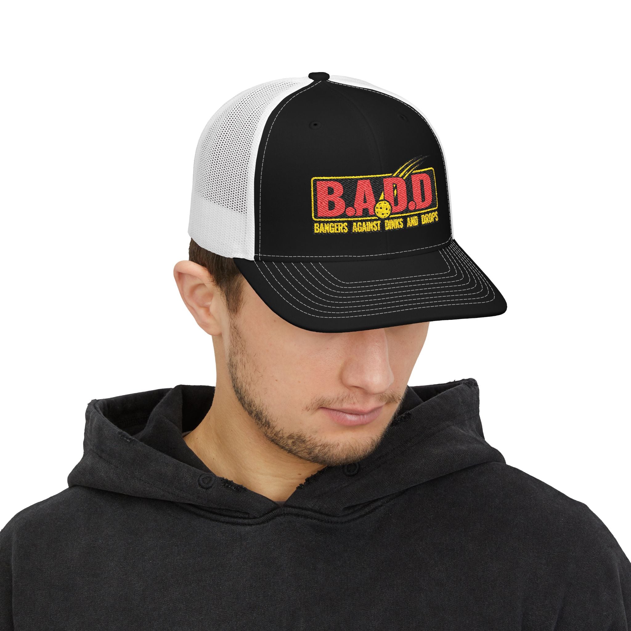 B.A.D.D. Embroidered Trucker Hat
