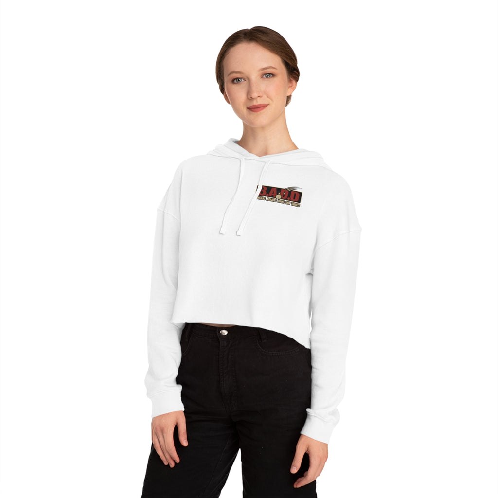 I like my drives CANCELLED! - Women's Cropped Hoodie